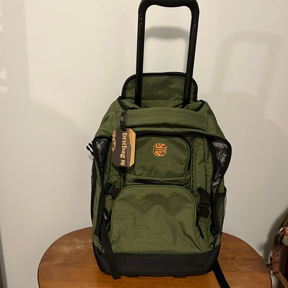 Britbag backpack with handle and wheels